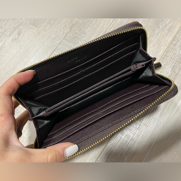 Daisy Rose Zip Around Wallet and Phone Clutch - RFID Blocking -PU Vegan Leather - Picture 2 of 3